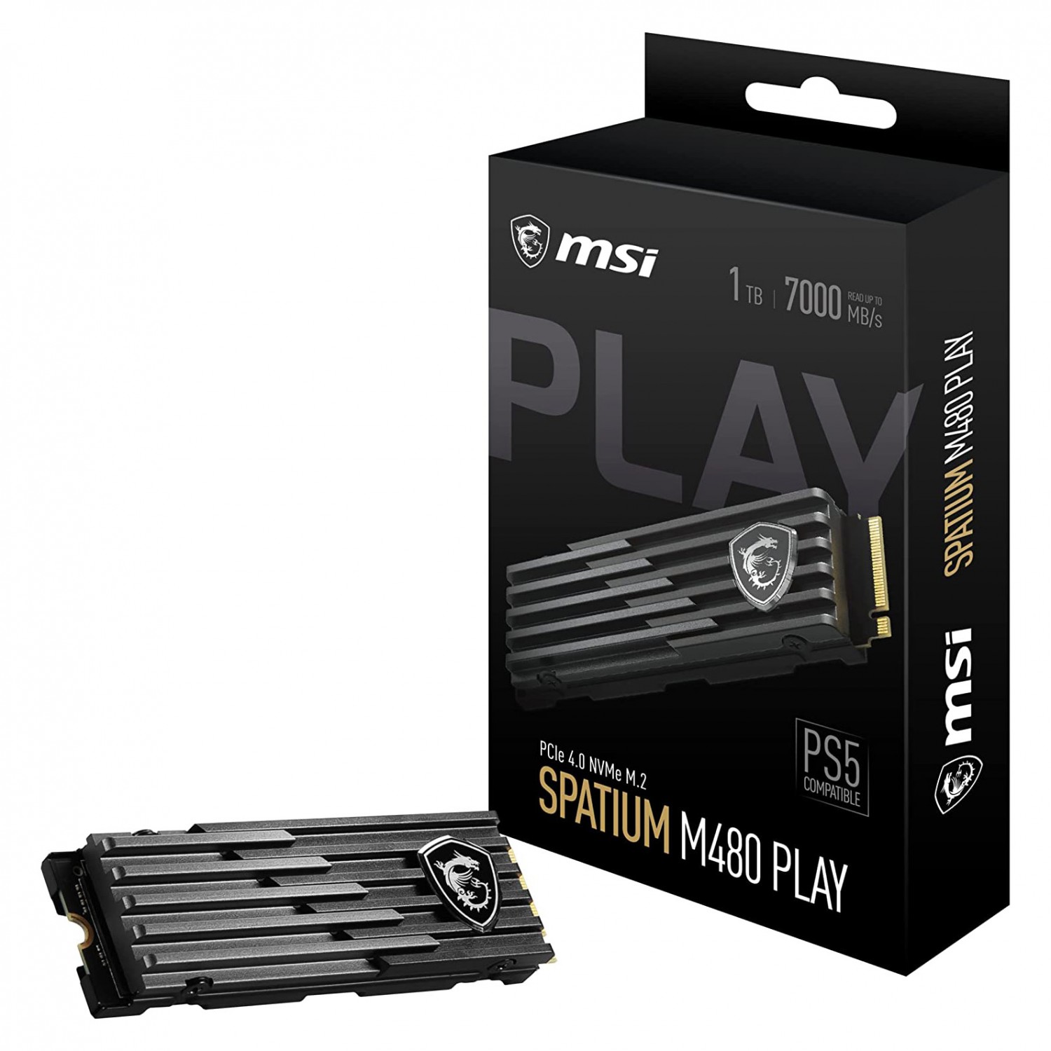 حافظه اس اس دی MSI Spatium M480 Play 1TB