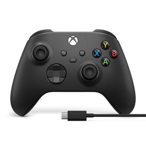 دسته بازی Xbox Wireless + USB-C Cable - Carbon Black