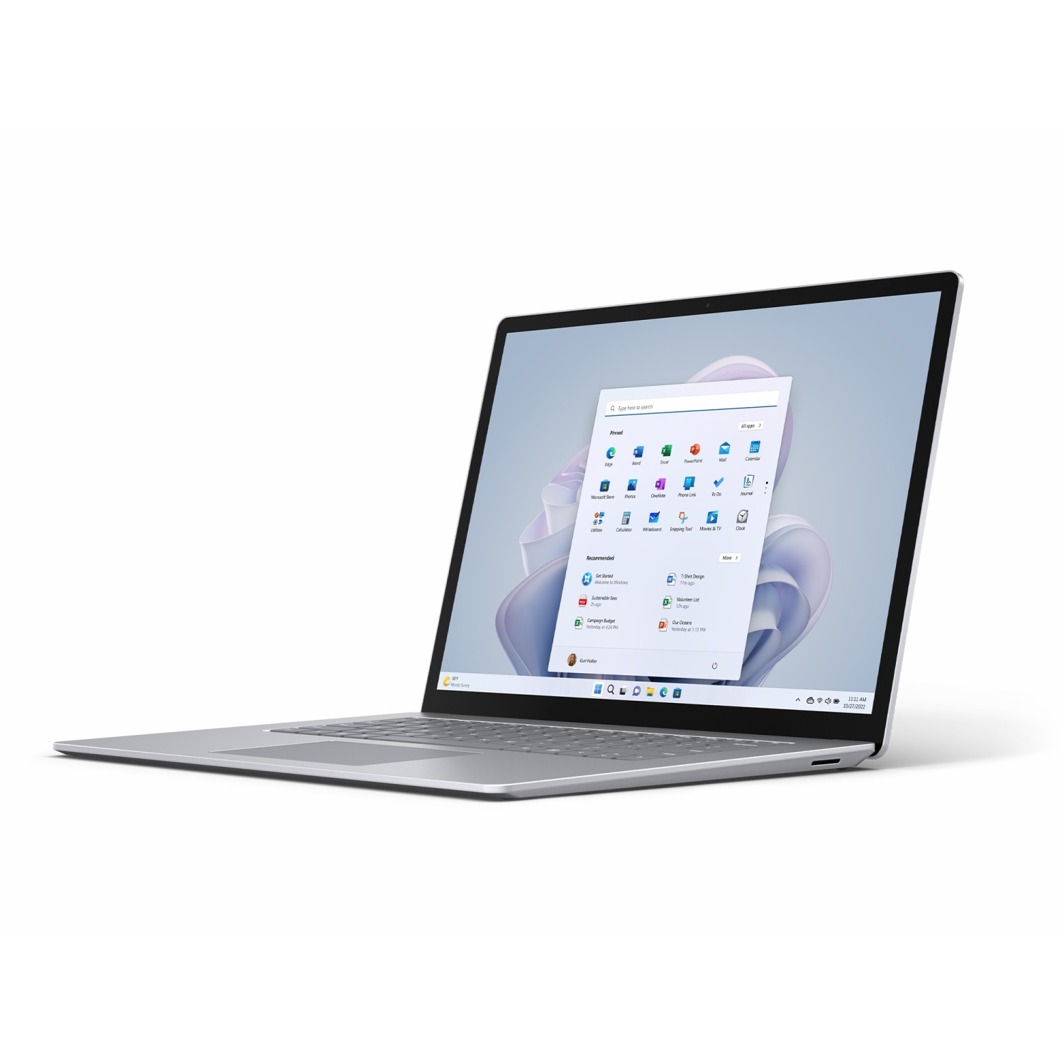 لپ تاپ Microsoft Surface Laptop 5 13.5 Inch - X - Platinum-1