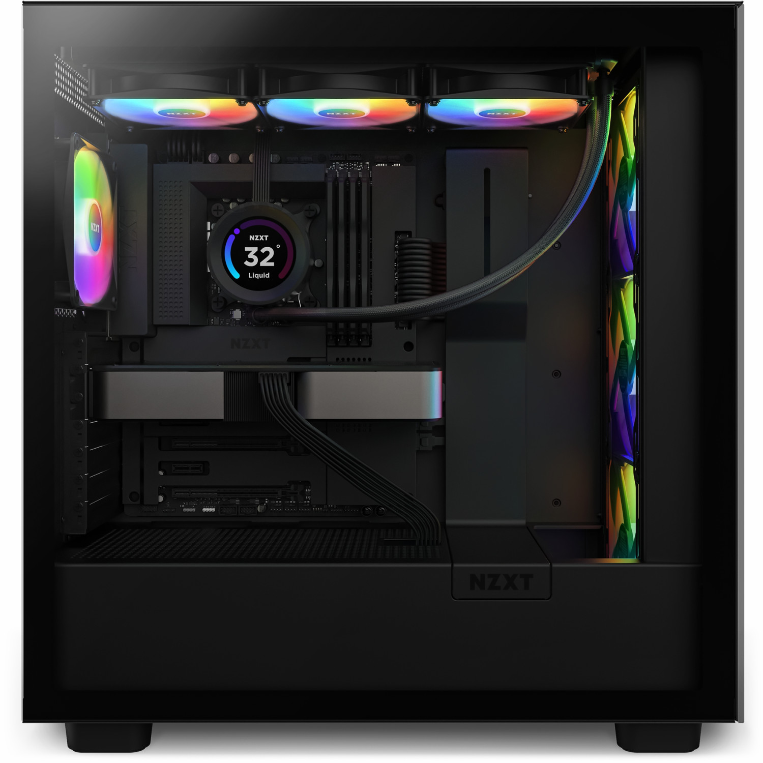 کولر پردازنده NZXT Kraken Elite 360 RGB - Matte Black-5