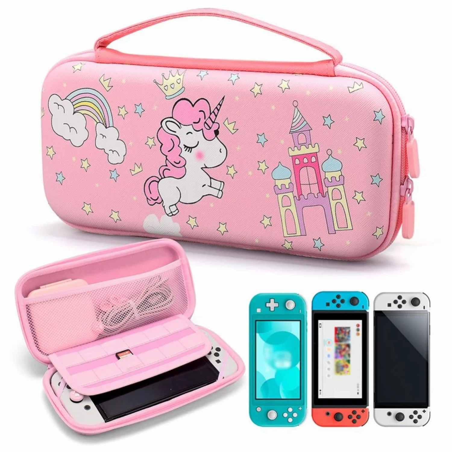کیف کنسول Nintendo Switch - Pink (Unicorn Edition)-1