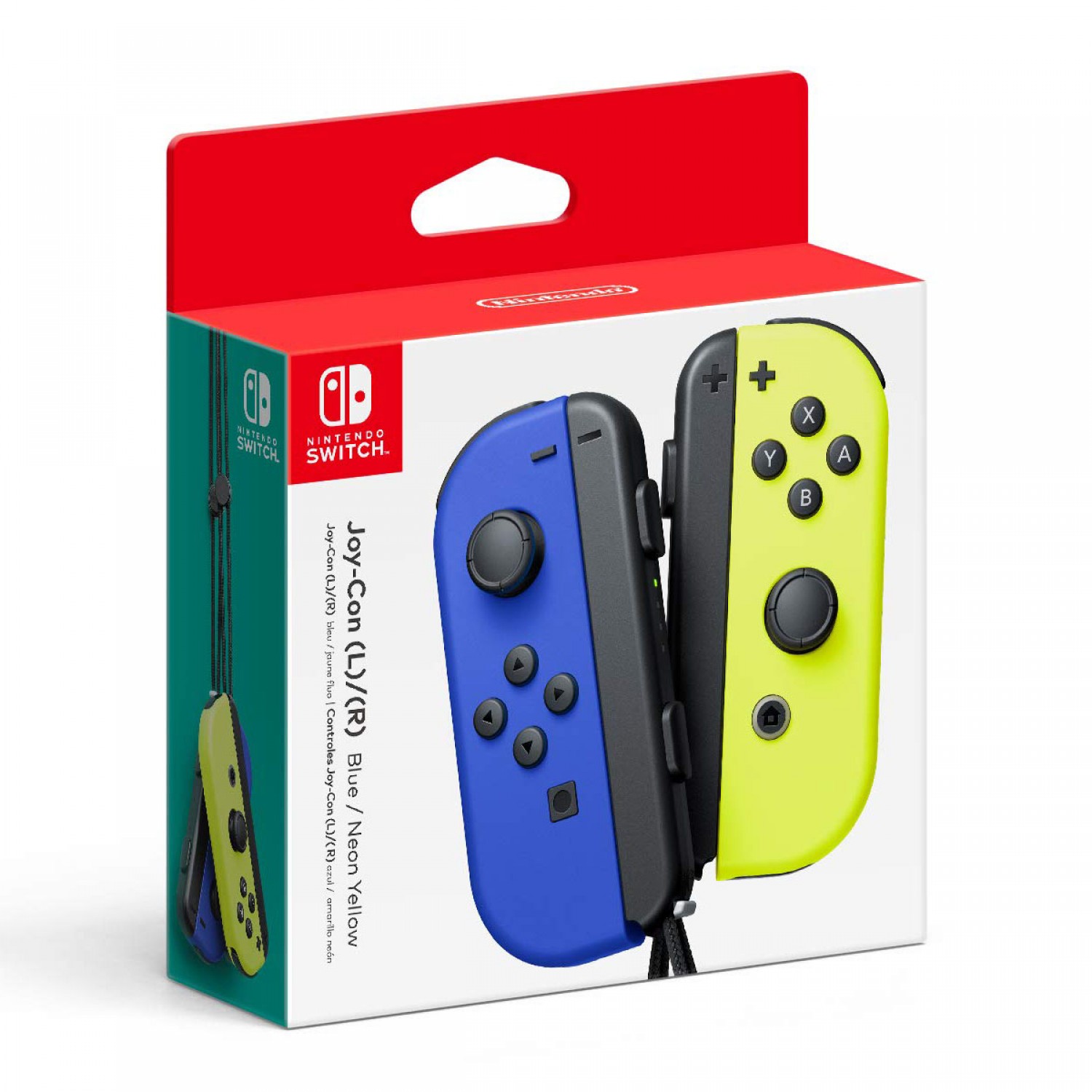 دسته بازی Nintendo Joy-Con Set (L+R) - Neon Blue/Neon Yellow-2