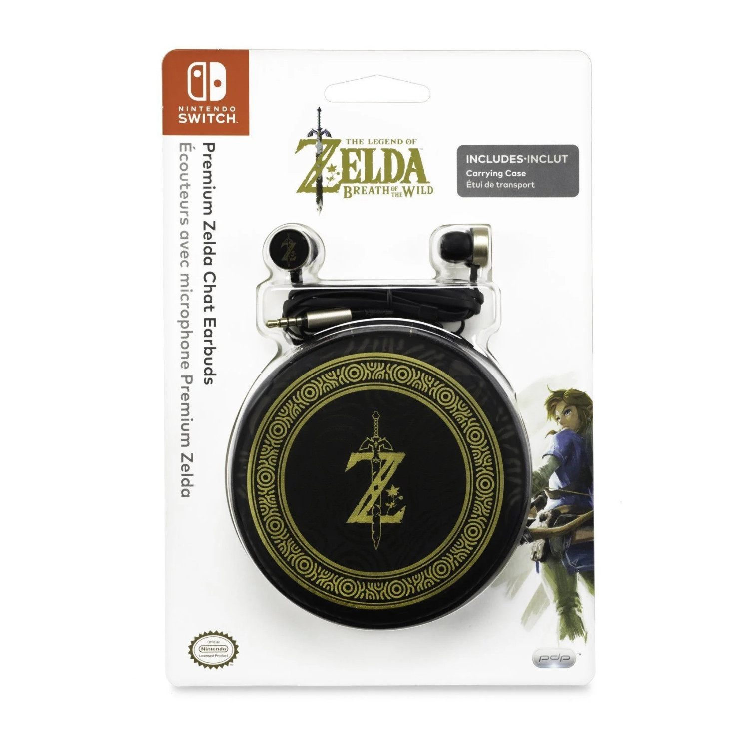 هدست Nintendo Premium Zelda Breath of the Wild Chat-6