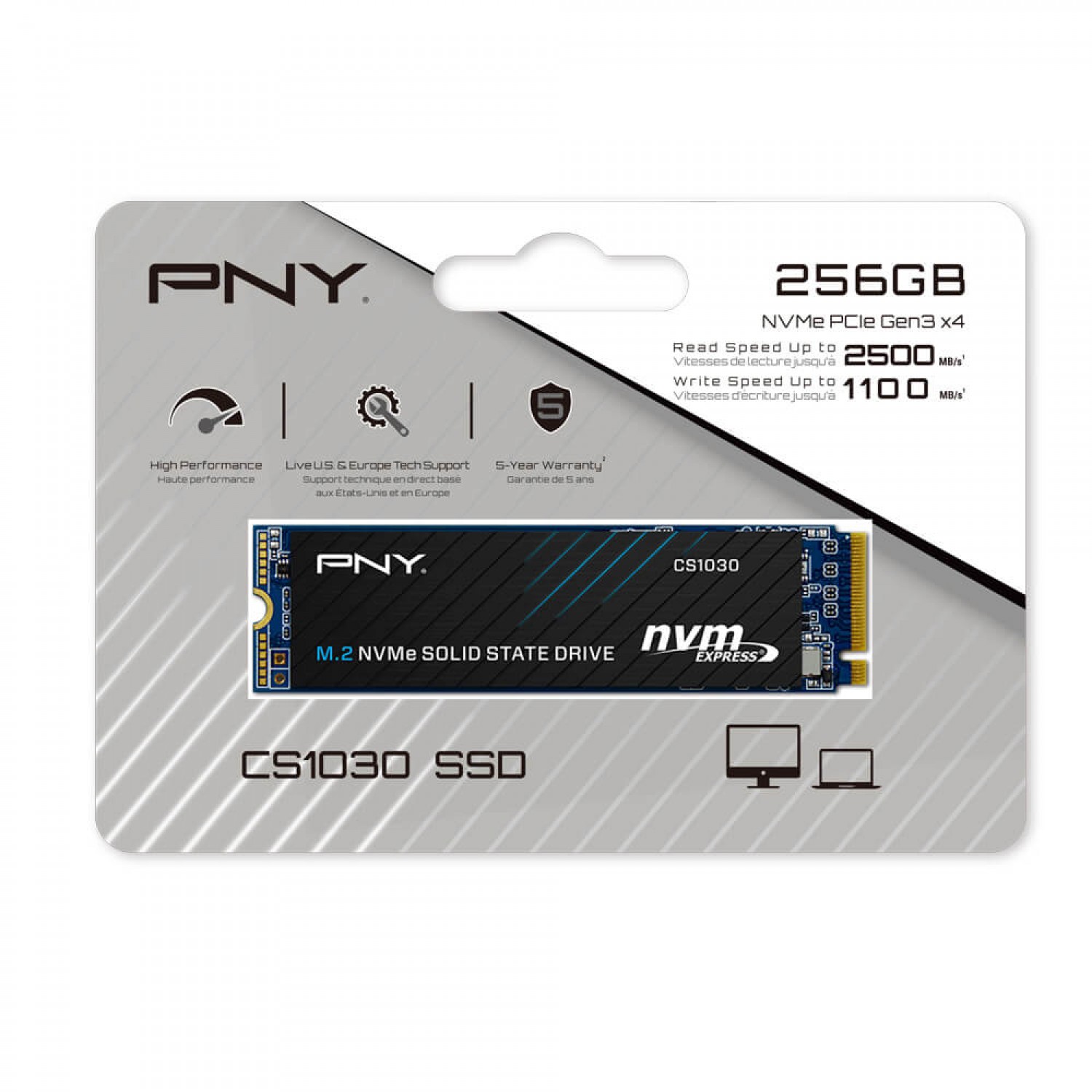 حافظه اس اس دی PNY CS1030 256GB-4