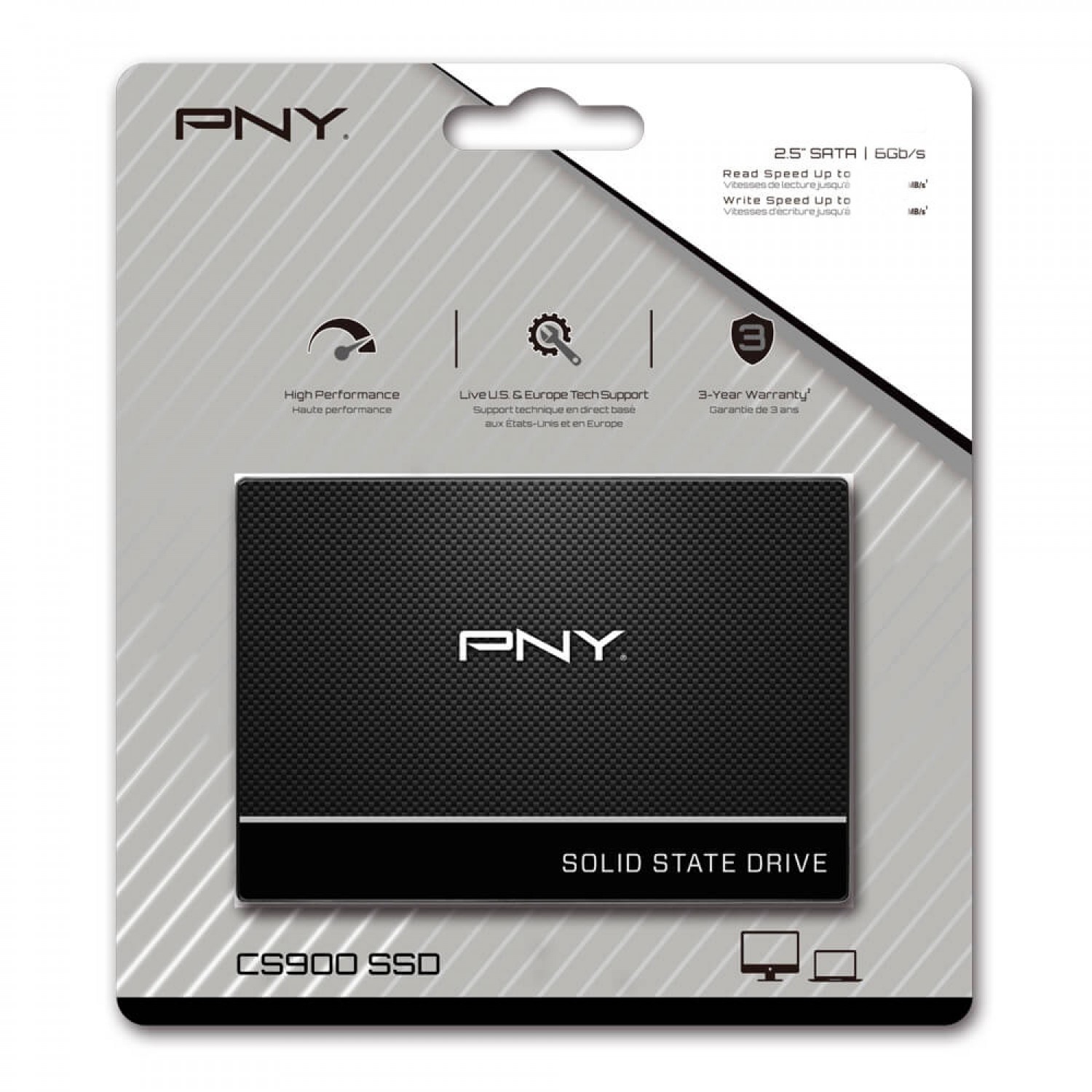 حافظه اس اس دی PNY CS900 2TB-5