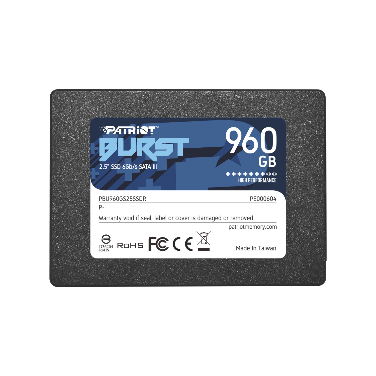 حافظه اس اس دی Patriot Burst 960GB