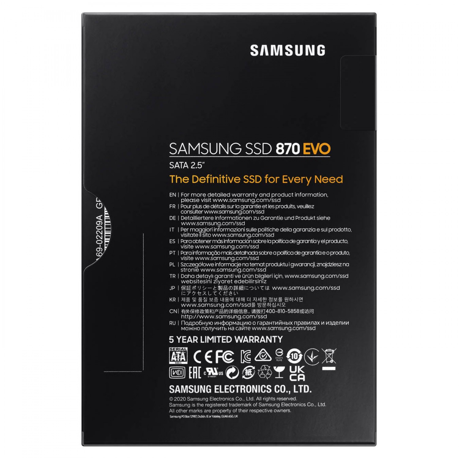 حافظه اس اس دی SAMSUNG 870 EVO 500GB-6