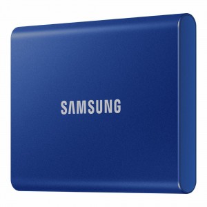 حافظه اس اس دی اکسترنال SAMSUNG T7 2TB - Indigo Blue