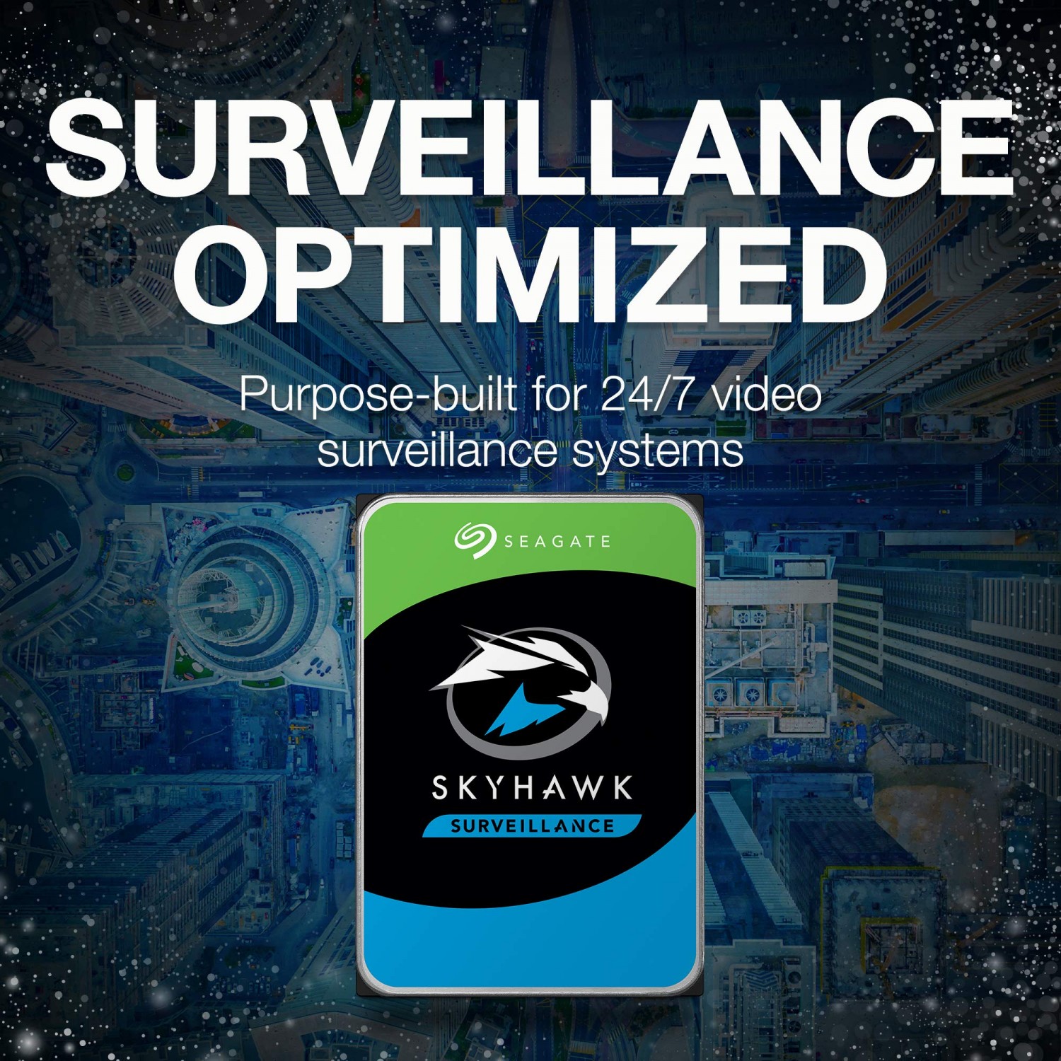 هارد دیسک Seagate SkyHawk 4TB ST4000VX016-2