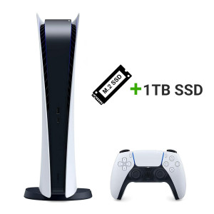 باندل کنسول PlayStation 5 - Digital Edition + 1TB SSD