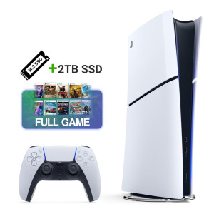 باندل کنسول PlayStation 5 Slim - Digital Edition + 2TB SSD + Games