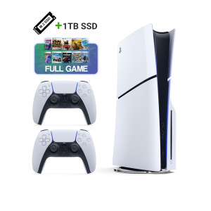 باندل کنسول PlayStation 5 Slim - Standard Edition - دو دسته + 1TB SSD + Games