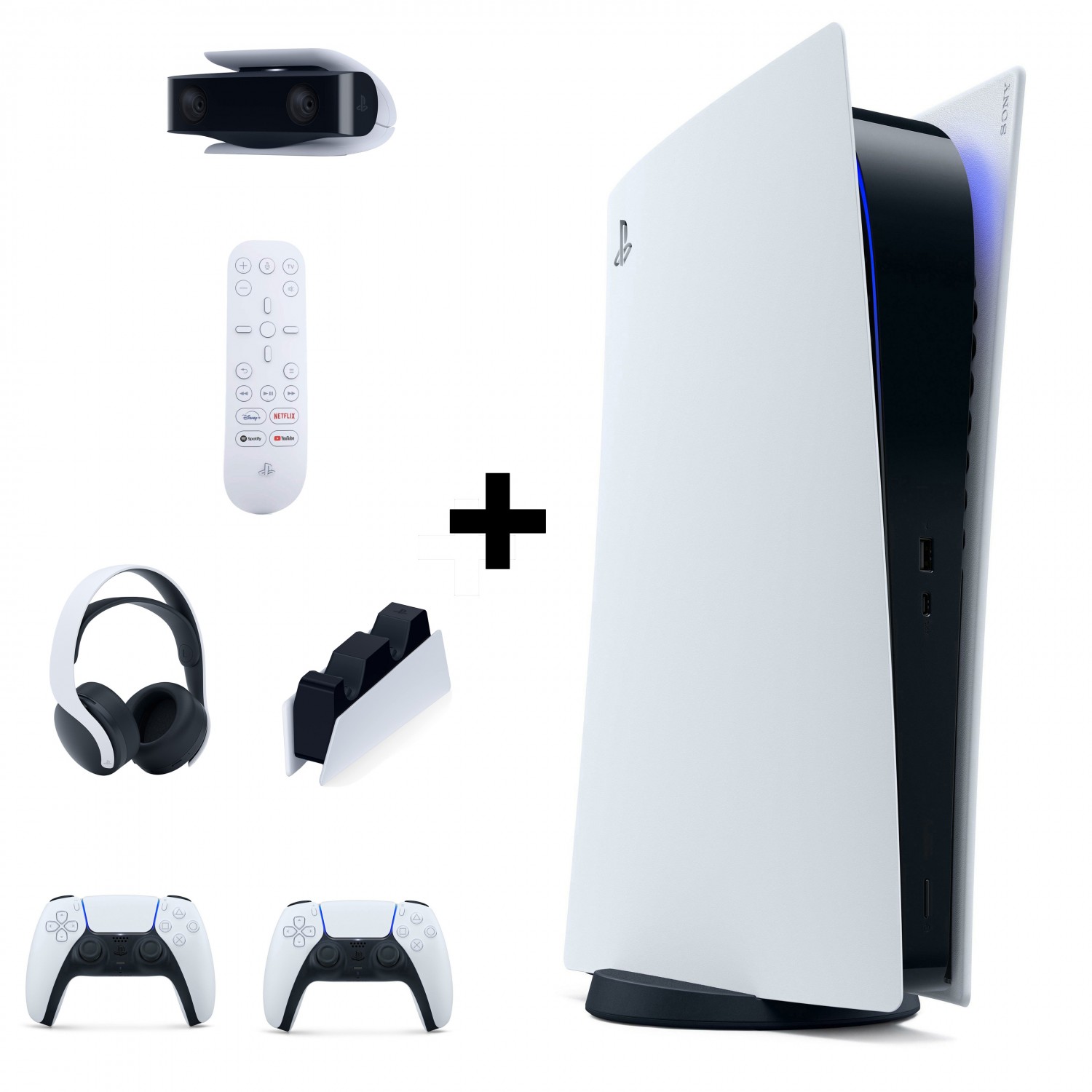 باندل کنسول PlayStation 5 Digital Edition + Full Accessories