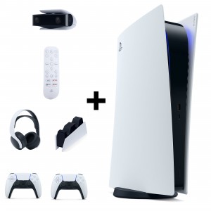 باندل کنسول PlayStation 5 Digital Edition + Full Accessories