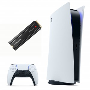 باندل کنسول PlayStation 5 Digital Edition + 1TB SSD