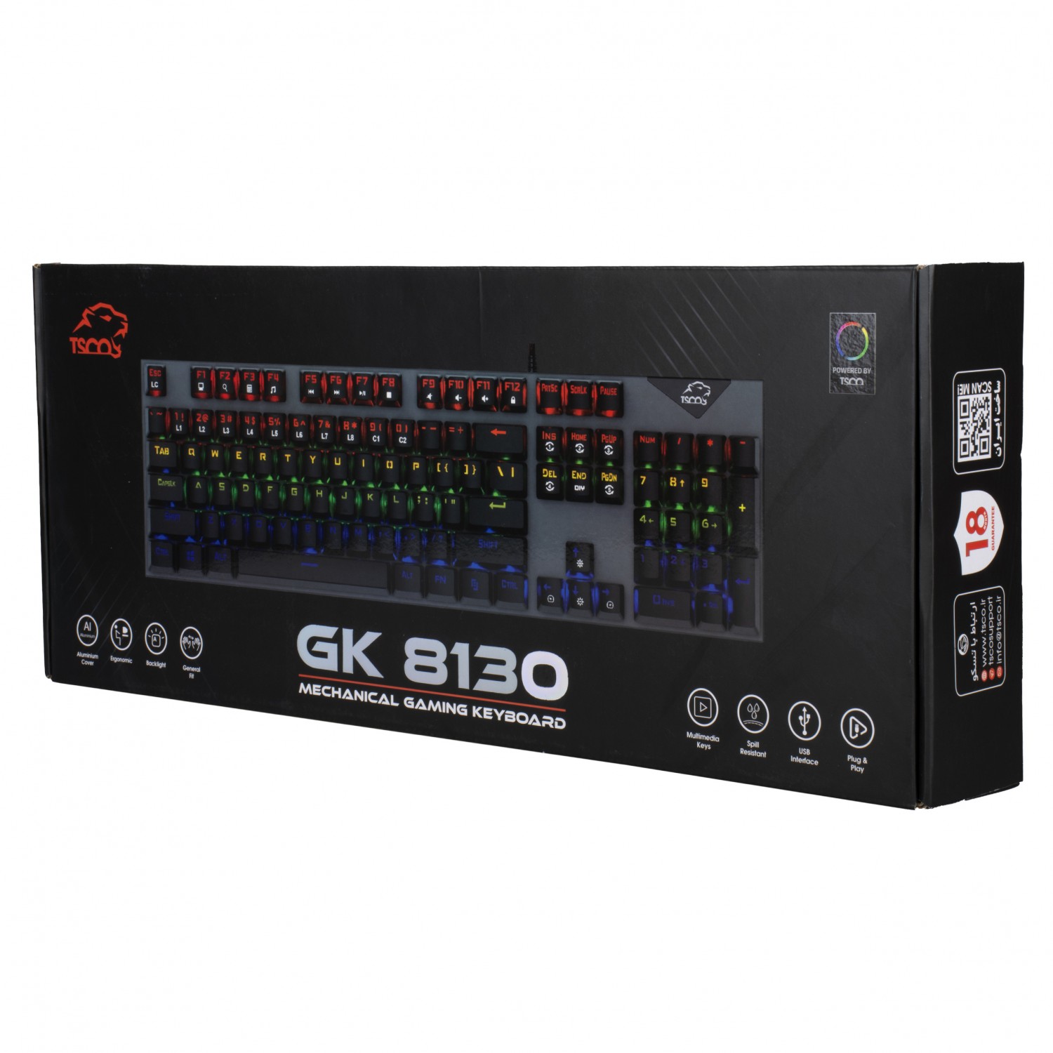 کیبورد TSCO GK 8130-5