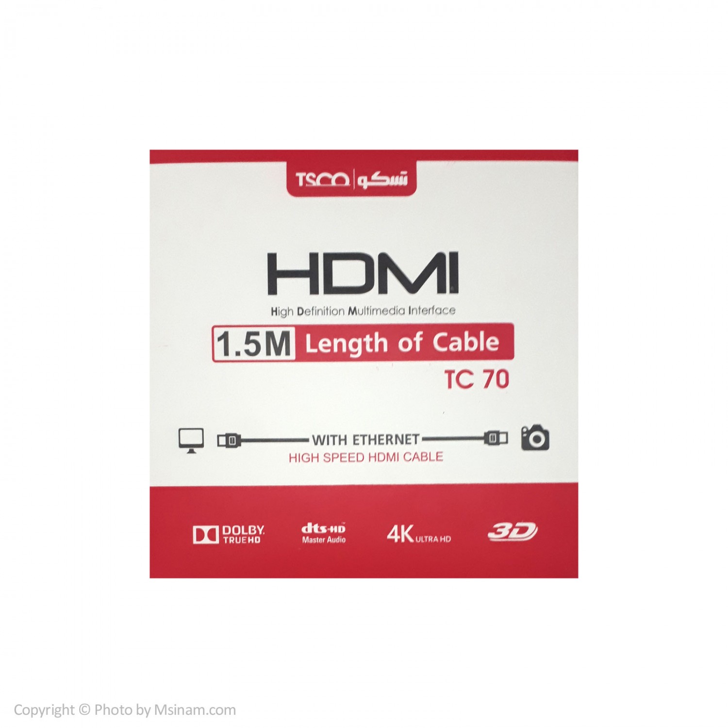 کابل HDMI (اچ دی ام آی) TSCO TC 70-3
