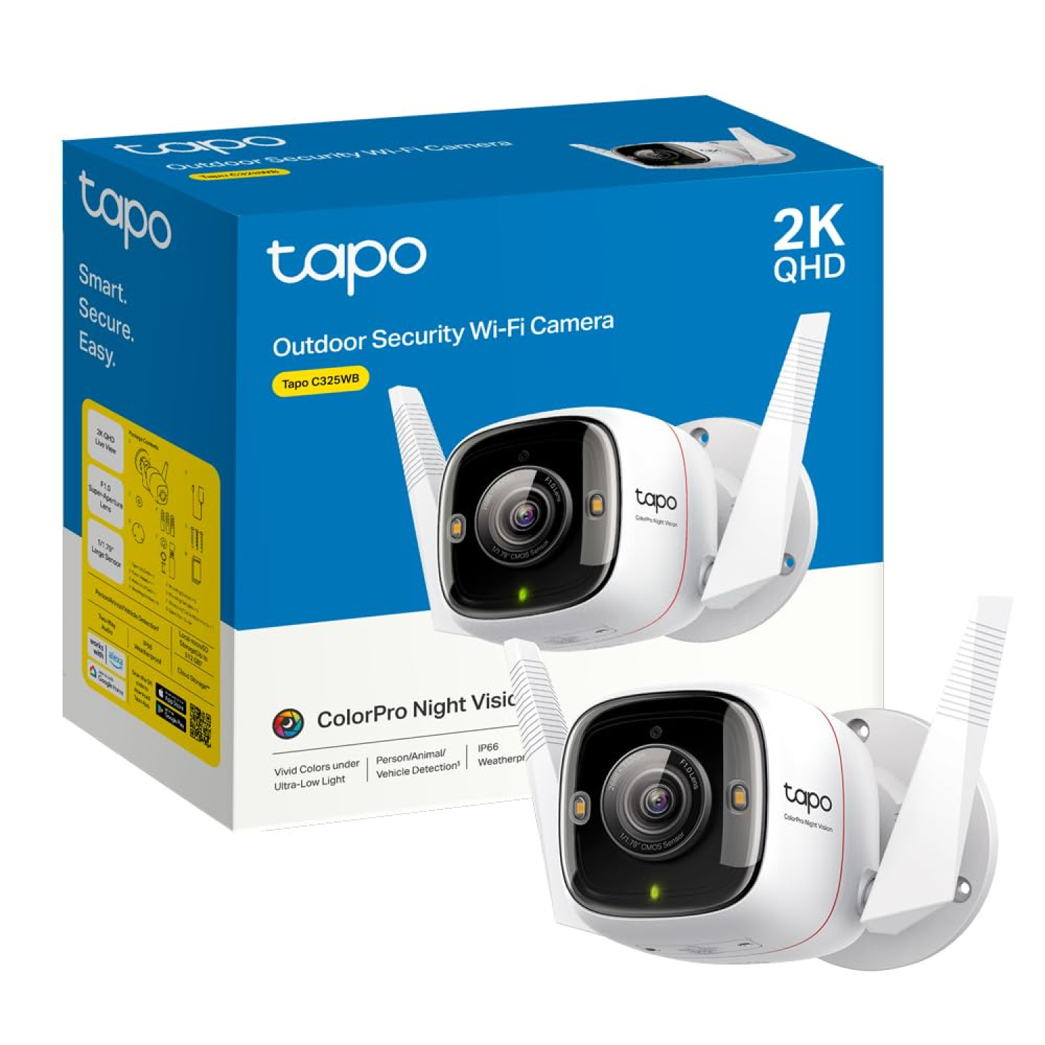 دوربین هوشمند فضای باز Tapo C325WB-2