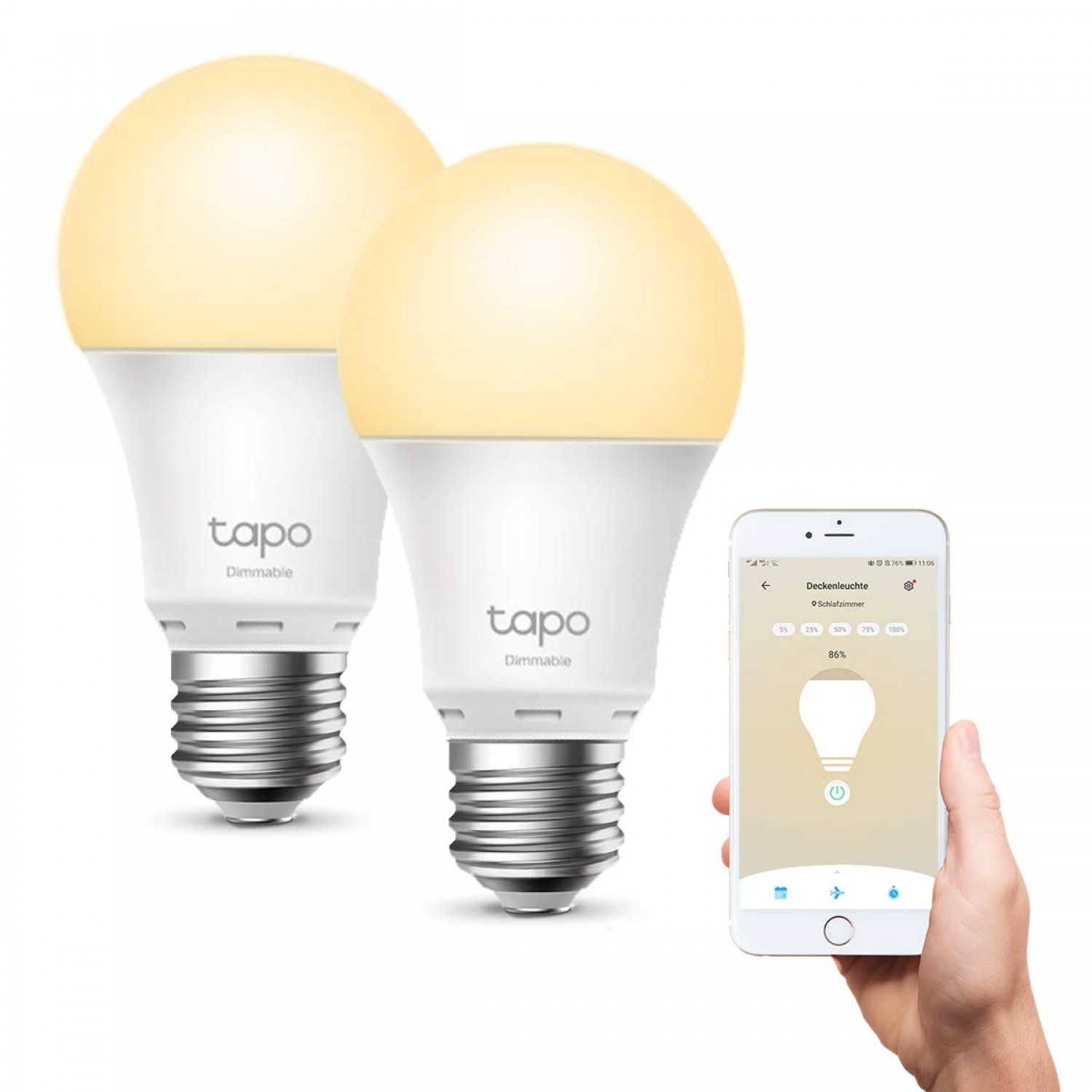 لامپ هوشمند Tapo L510E V2 - 2 in 1