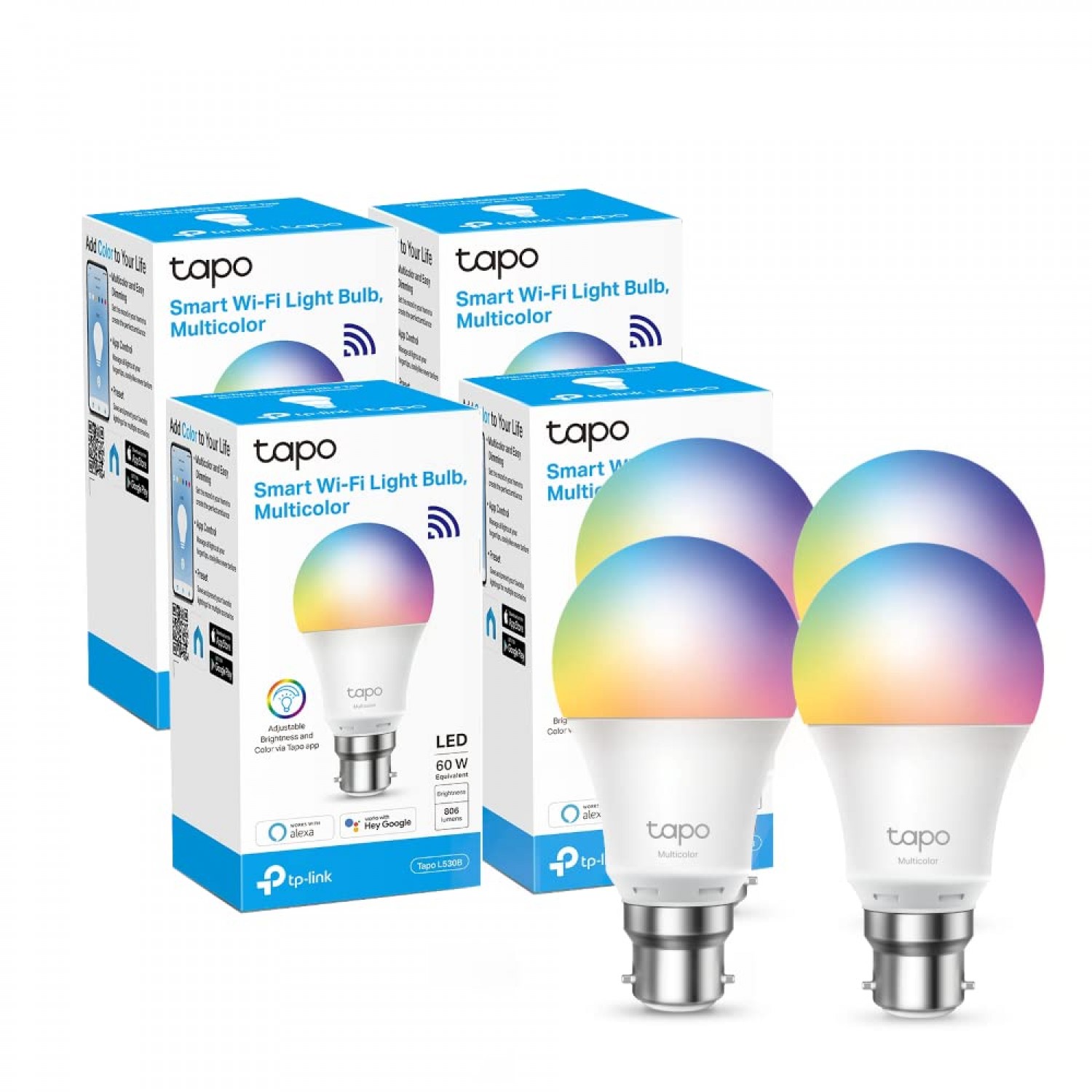 لامپ هوشمند Tapo L530B V2 - 4 in 1-2