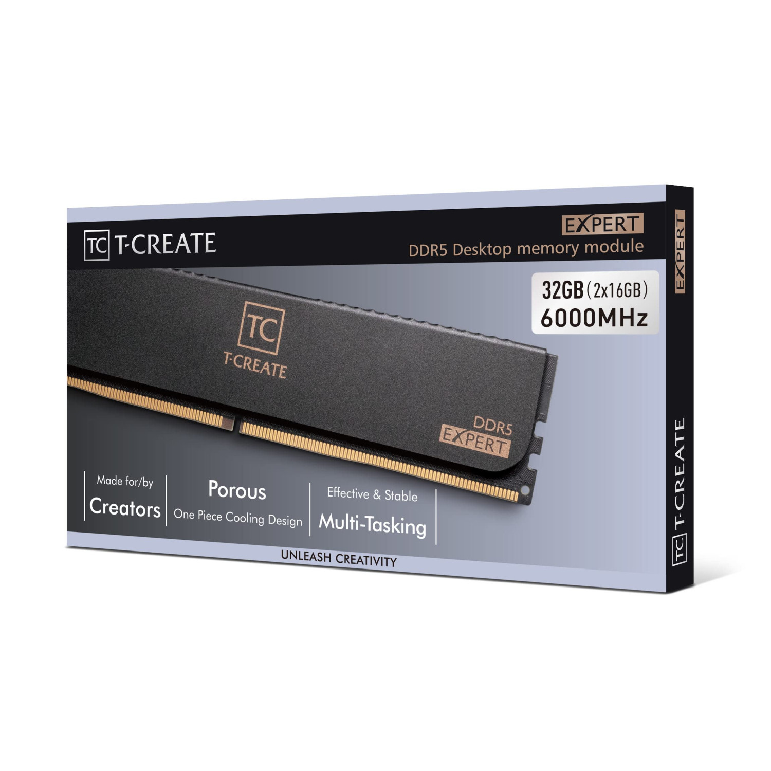 رم TeamGroup T-Create Expert DDR5 32GB Dual 6000MHz CL30 - Black-6