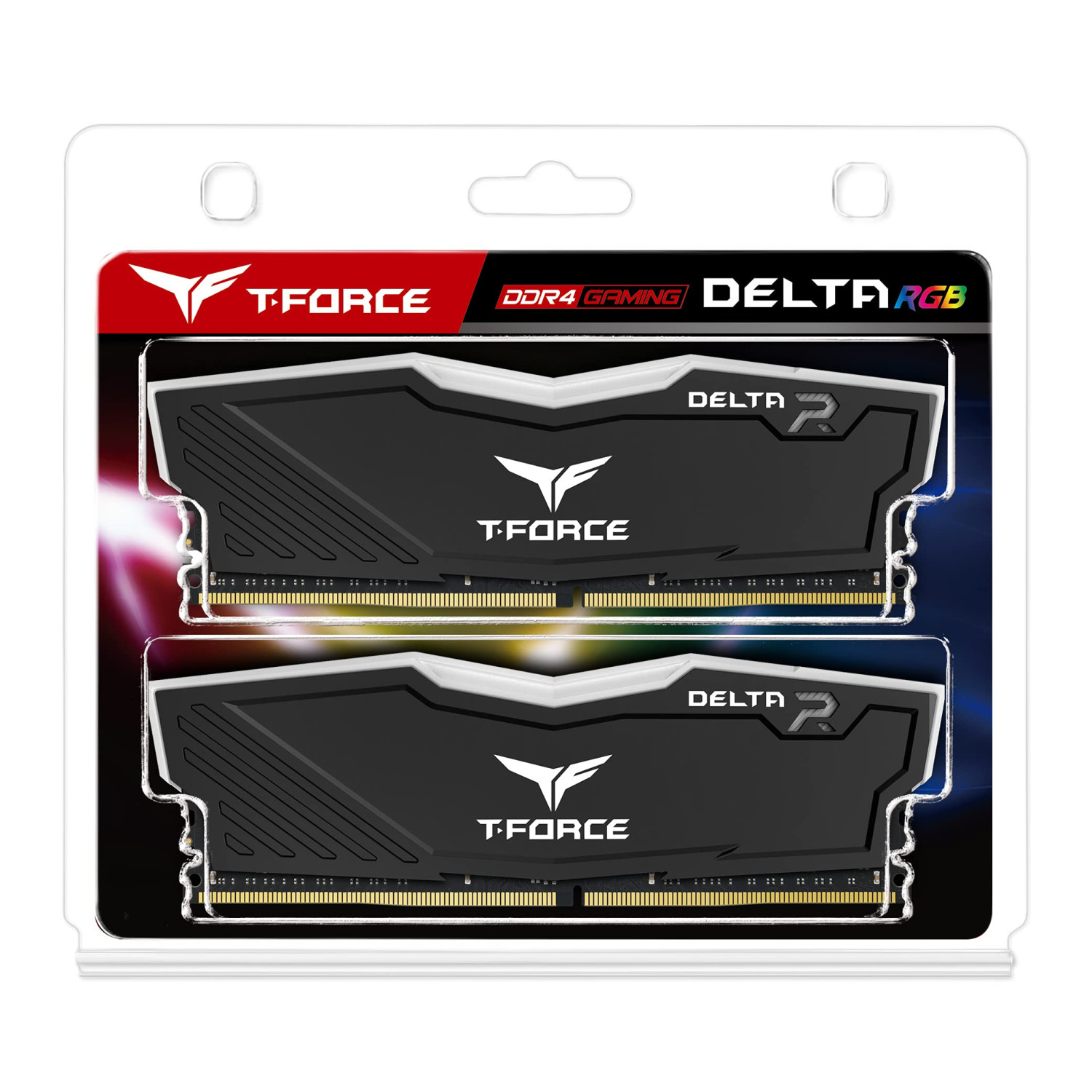 رم TeamGroup T-Force DELTA RGB DDR4 16GB Dual 3200MHz CL16 - Black-9