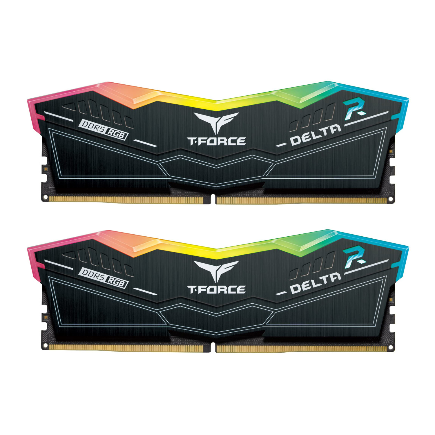 رم TeamGroup T-Force DELTA RGB DDR5 32GB Dual 7200MHz CL34 - Black