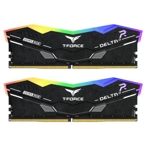 رم TeamGroup T-Force DELTAα RGB DDR5 64GB Dual 5600MHz CL36 - for AMD  - Black