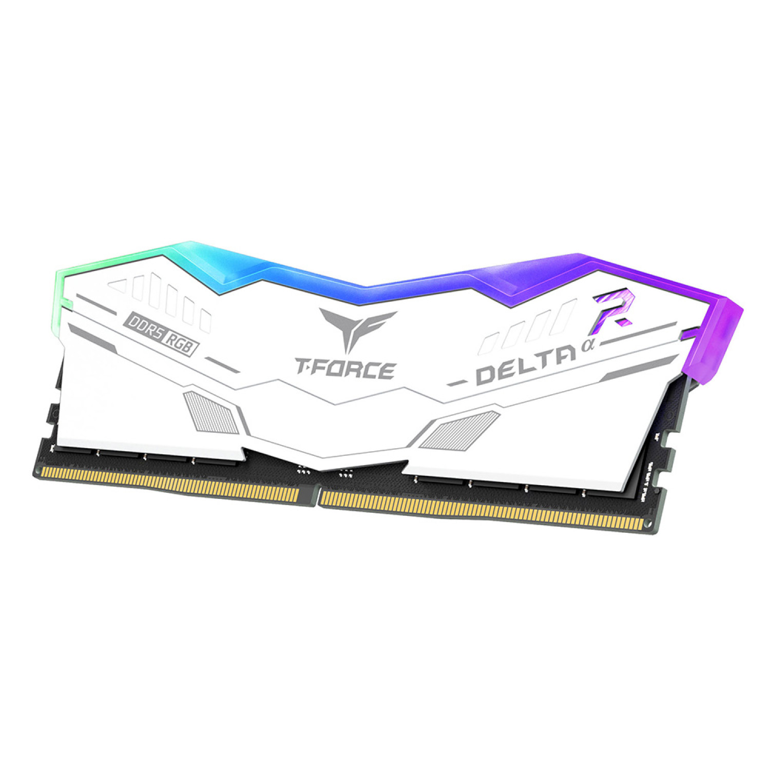 رم TeamGroup T-Force DELTAα RGB DDR5 64GB Dual 5600MHz CL36 - White-1