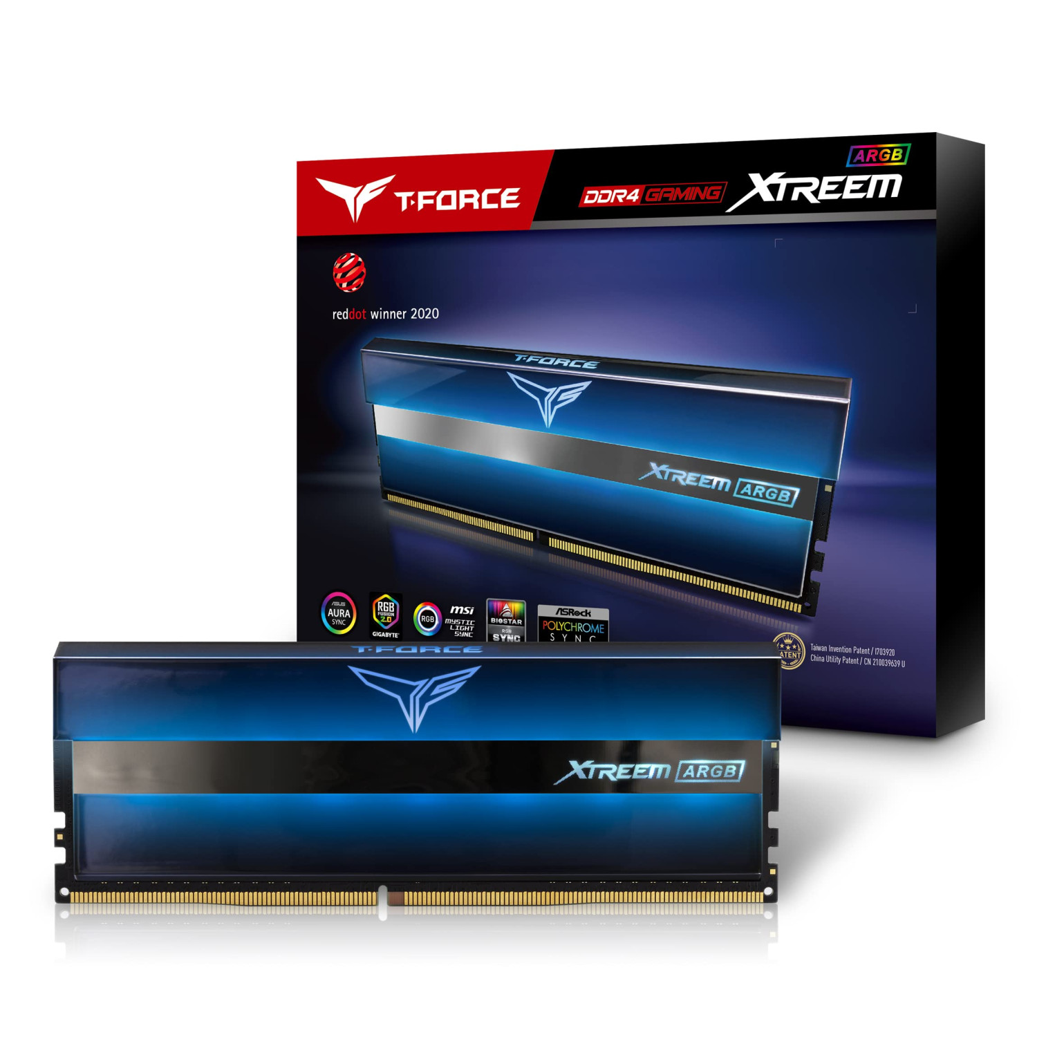 رم Team Group T-Force Xtreem ARGB 32GB Dual 3600MHz CL18 - Blue-7