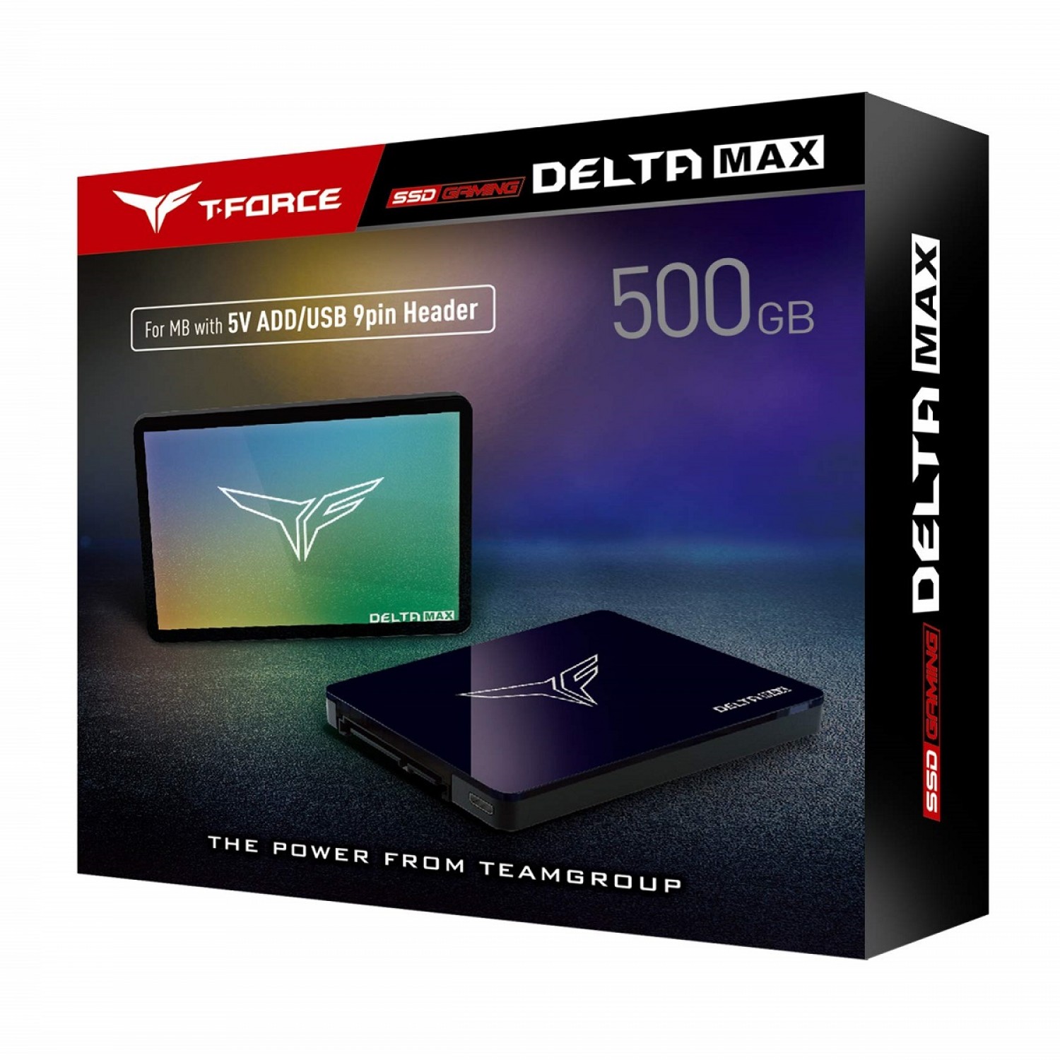 حافظه اس اس دی TeamGroup T-Force Delta Max RGB 500GB-3