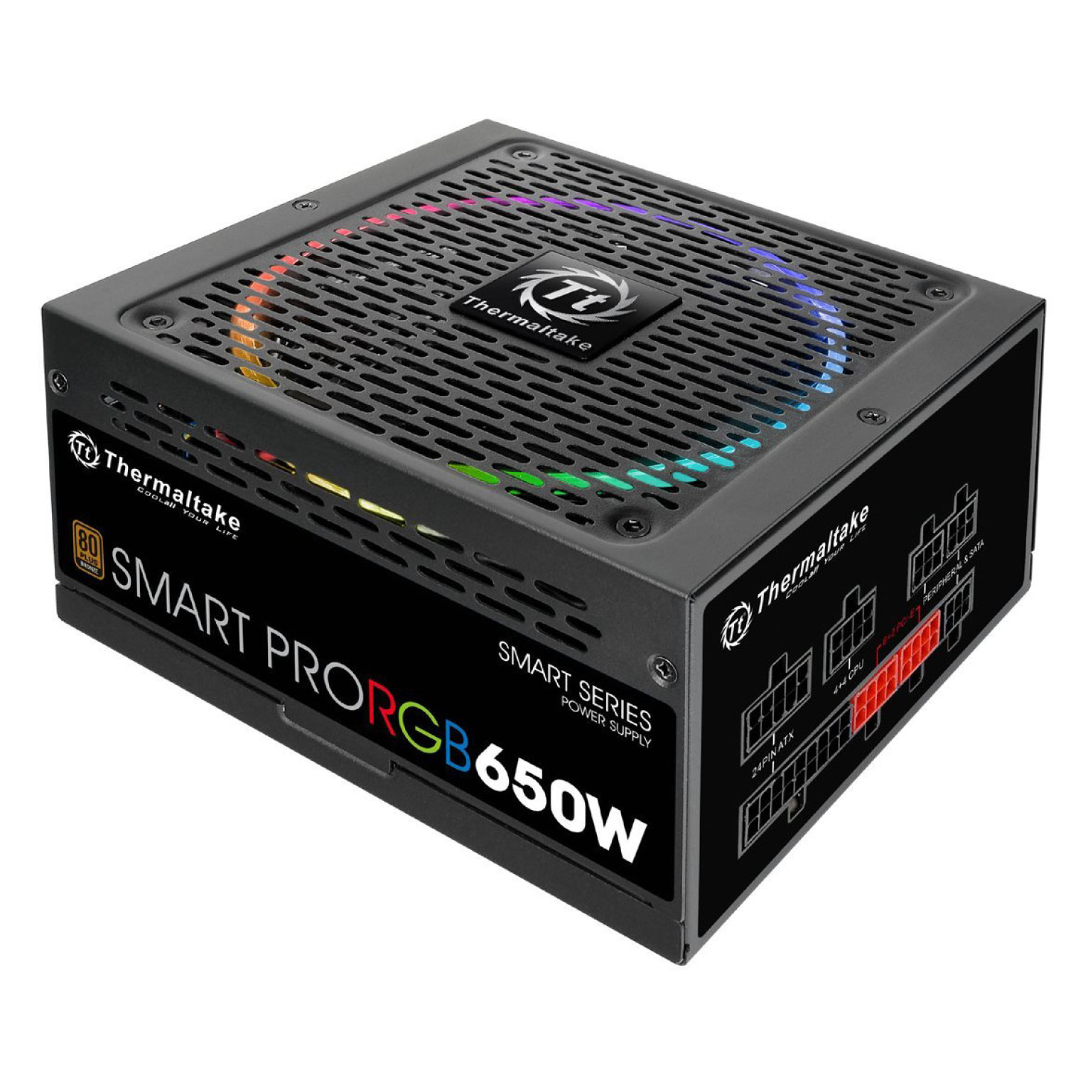 پاور Thermaltake Smart Pro RGB 650W Bronze-1