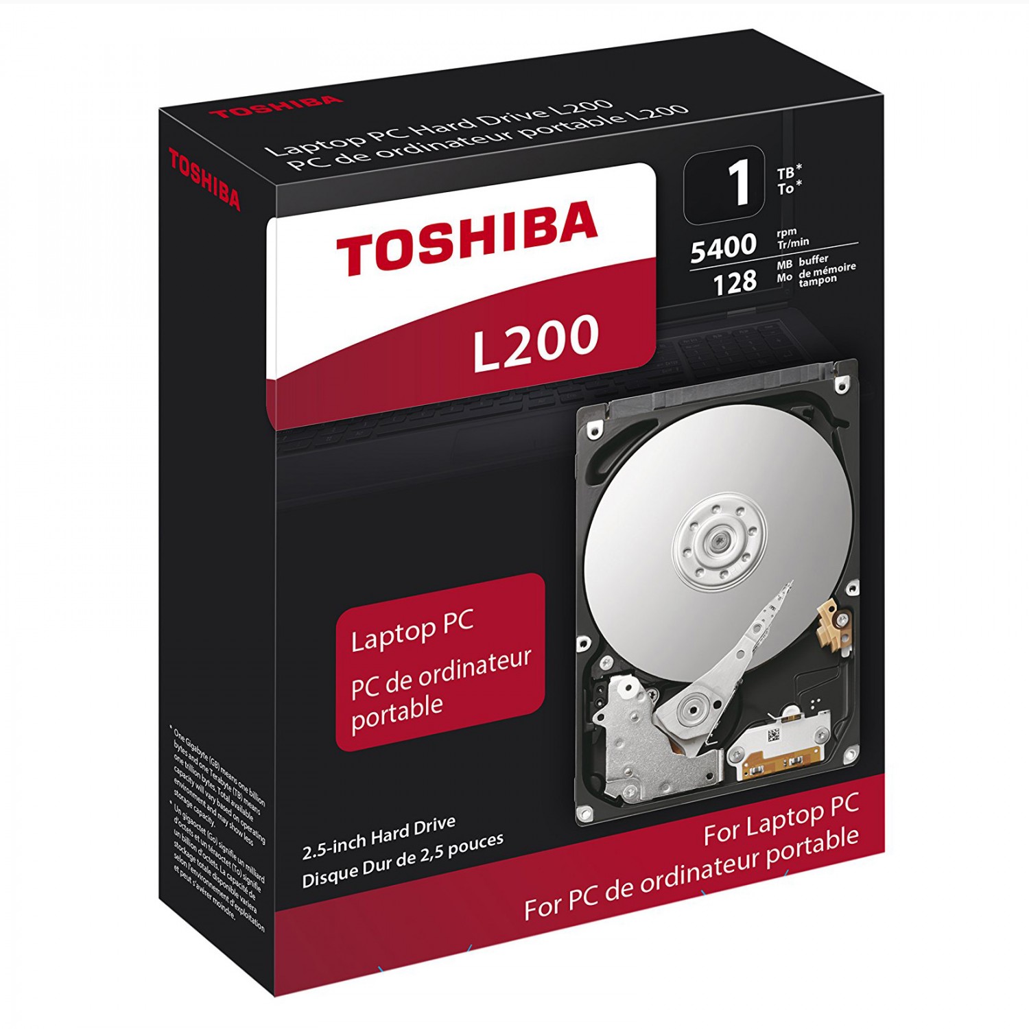 هارد دیسک Toshiba L200 1TB - HDWL110-5