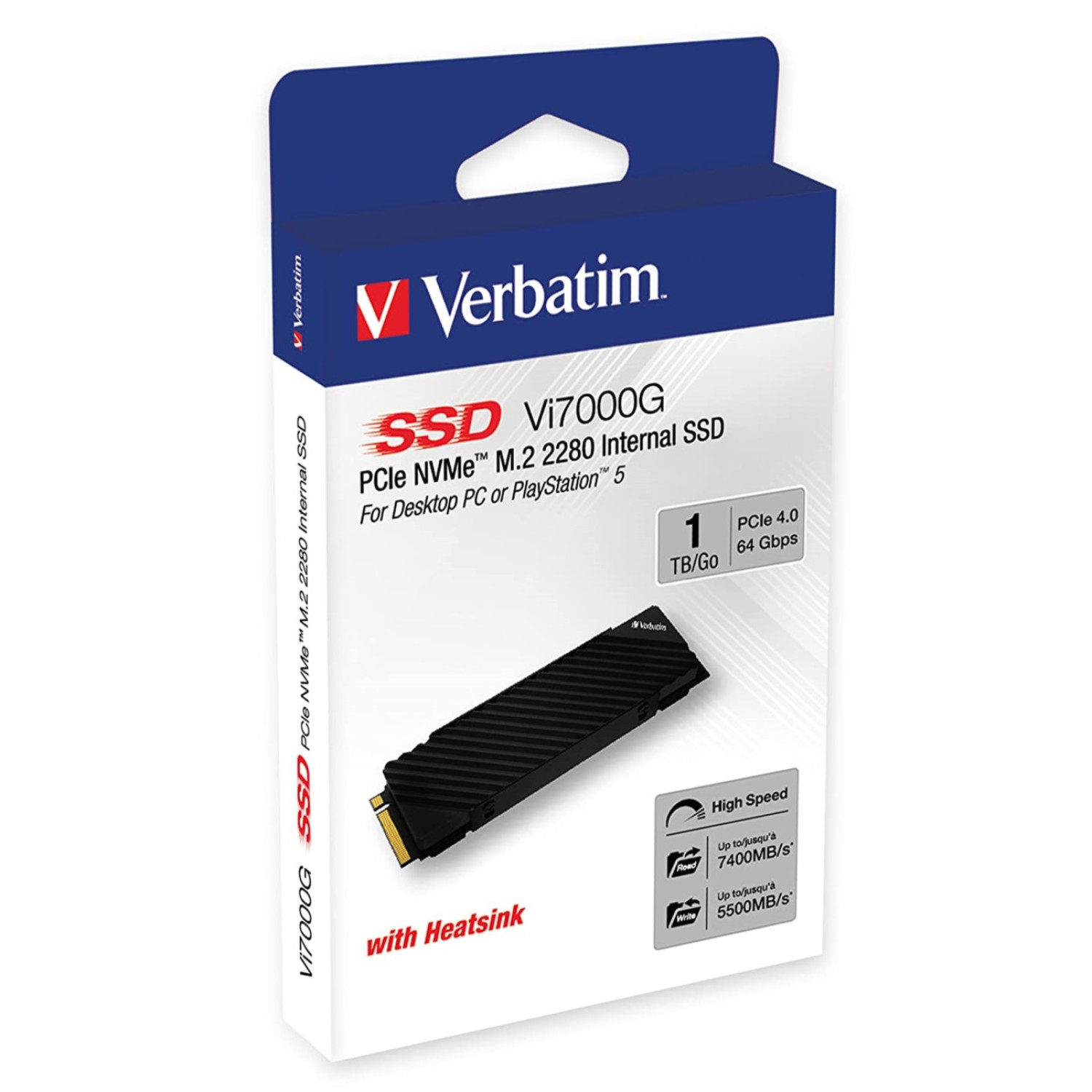حافظه اس اس دی Verbatim Vi7000G 1TB - For PS5-7
