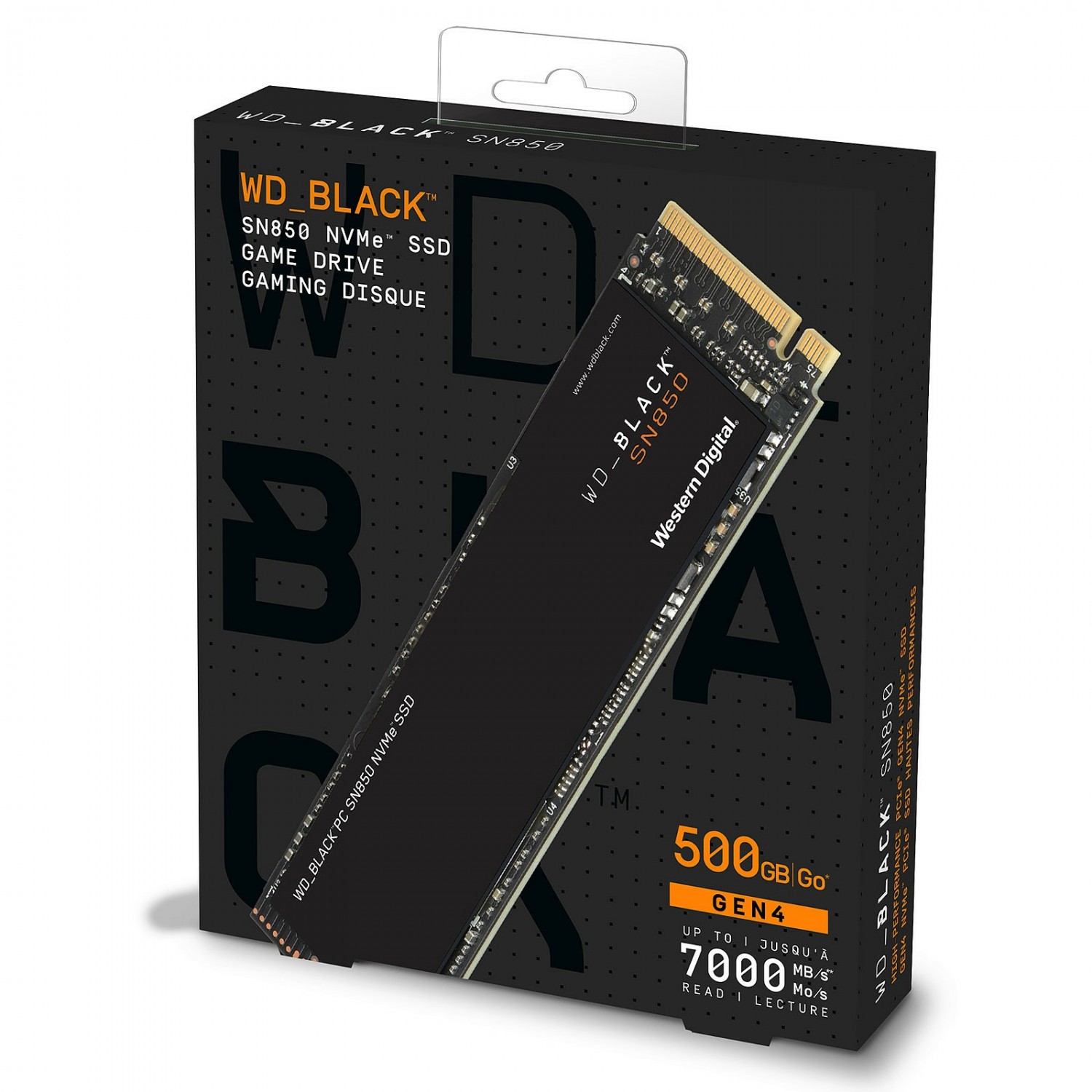 حافظه اس اس دی WD Black SN850 500GB-3