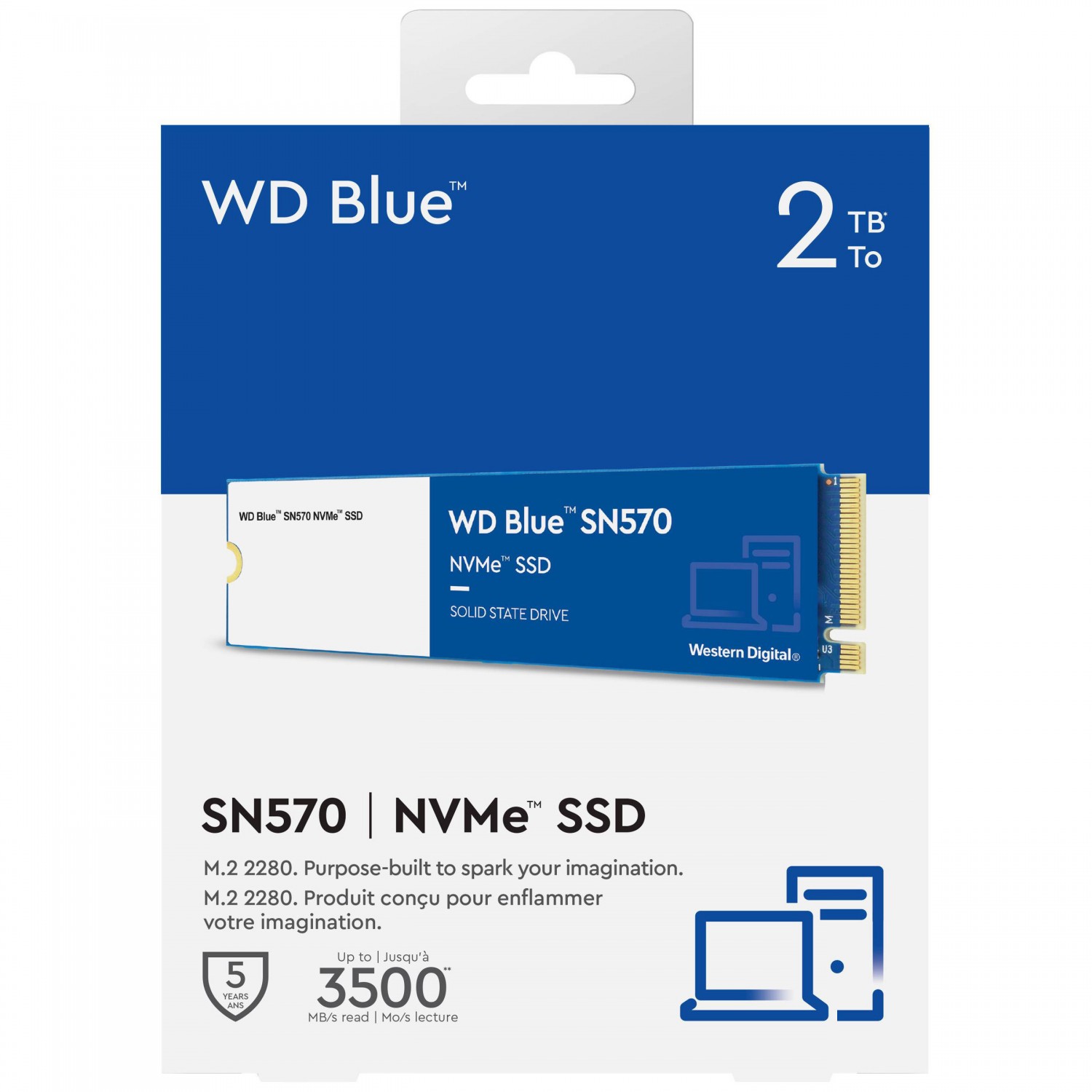 حافظه اس اس دی WD SN570 2TB-3