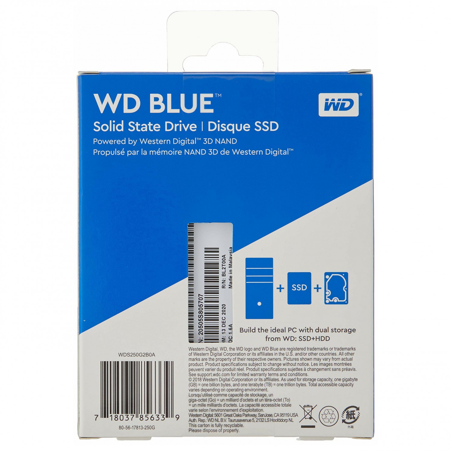 حافظه اس اس دی WD Blue 2TB-4
