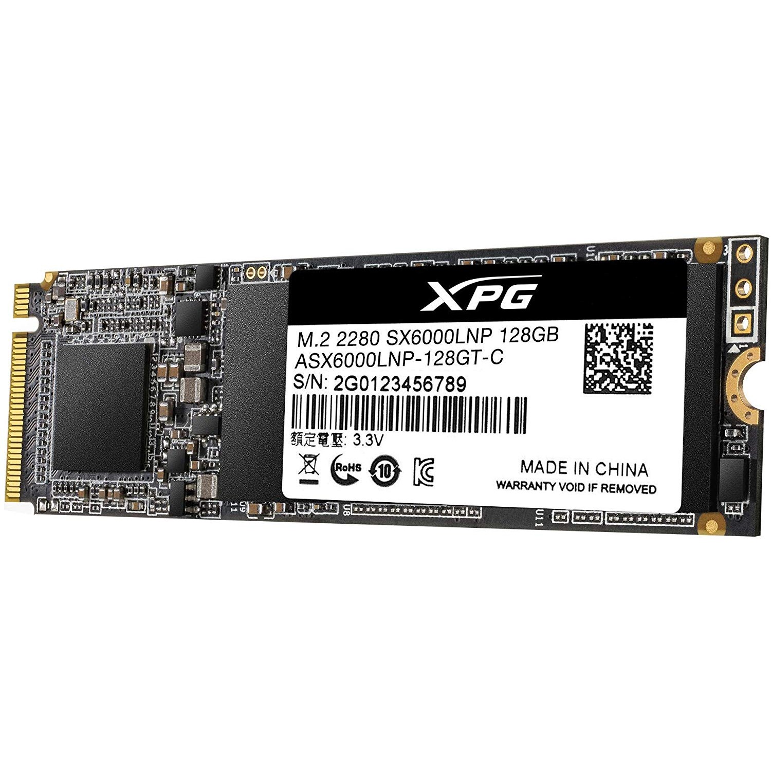 حافظه اس اس دی ADATA XPG SX6000 Lite 128GB-2