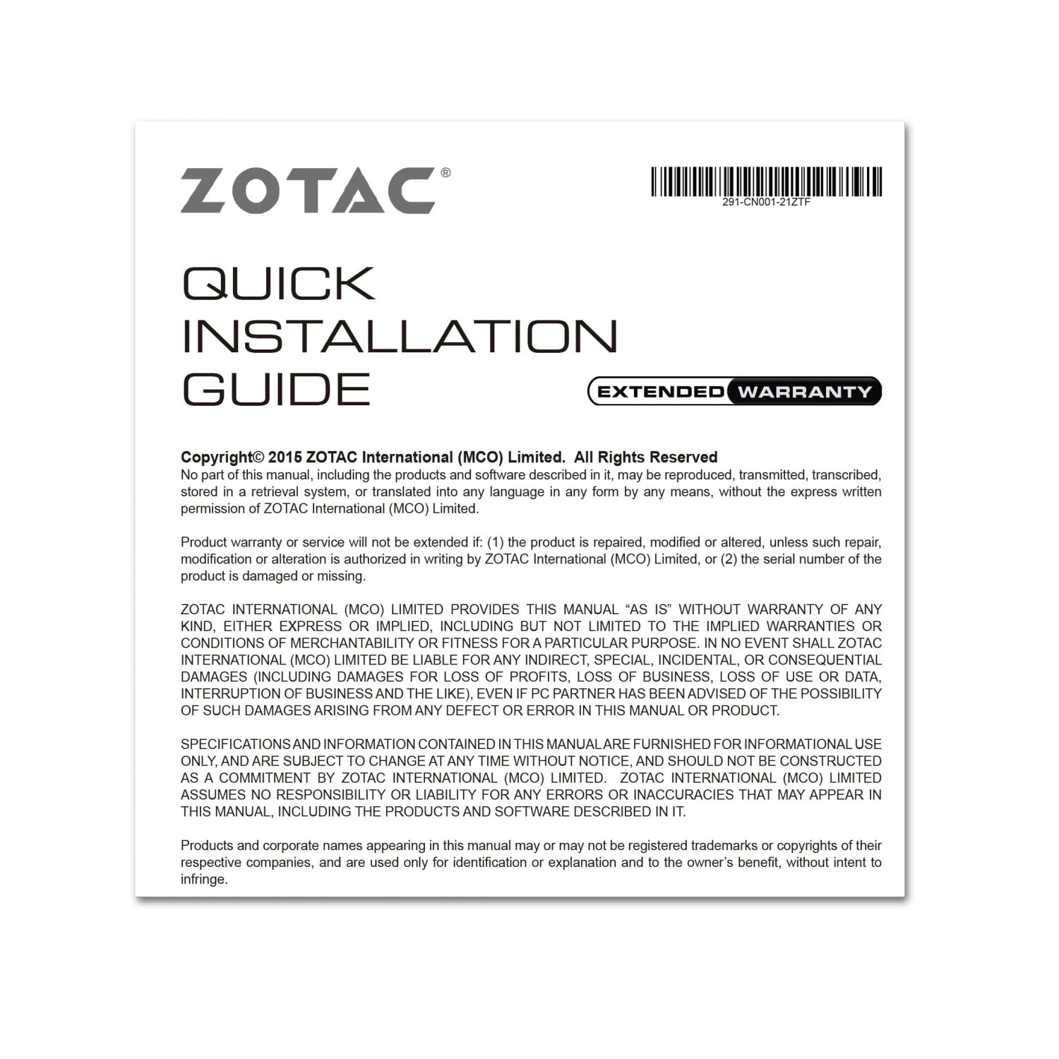 کارت گرافیک Zotac Gaming RTX 2060 6GB-6