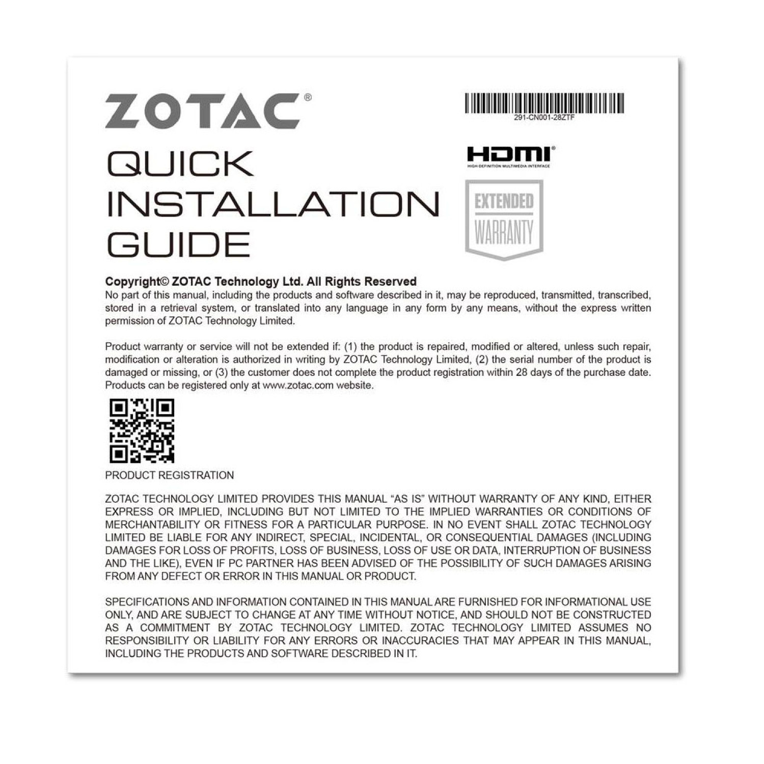 کارت گرافیک Zotac RTX 3050 ECO 8GB-6