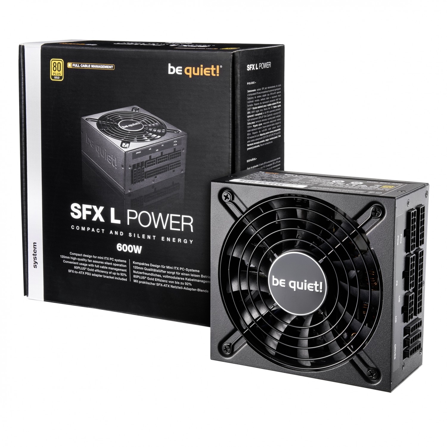 پاور be quiet! SFX L Power 600W
