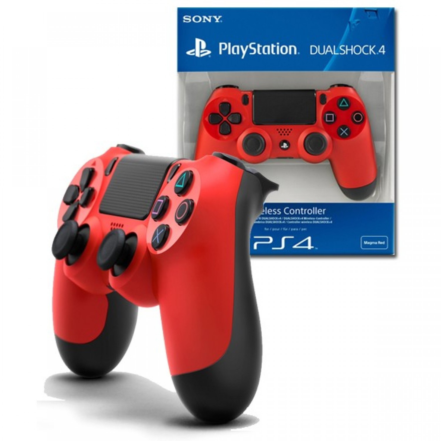 Sony Dualshock 4 Red-2