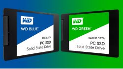 رنگ سبز و آبی هارد SSD وسترن دیجیتال چه تفاوتی دارد؟