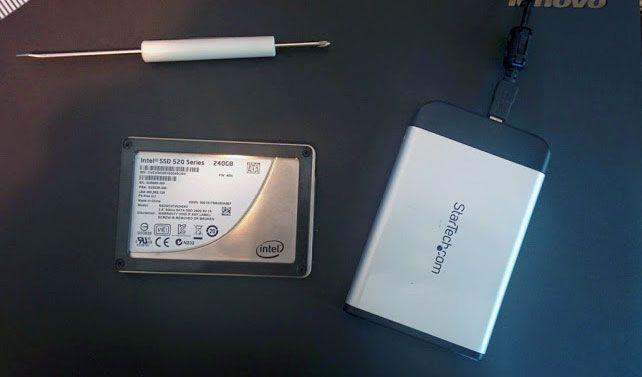 امکانات موردنیاز جهت نصب هارد SSD