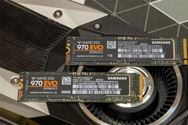 مقایسه SSD سامسونگ از نظر سرعت پردازش