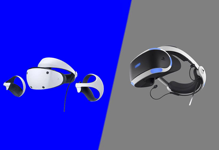 مقایسه‌ کابل‌های PS VR با PS VR 2